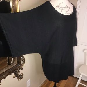 Bat Wing Sweater Blouse